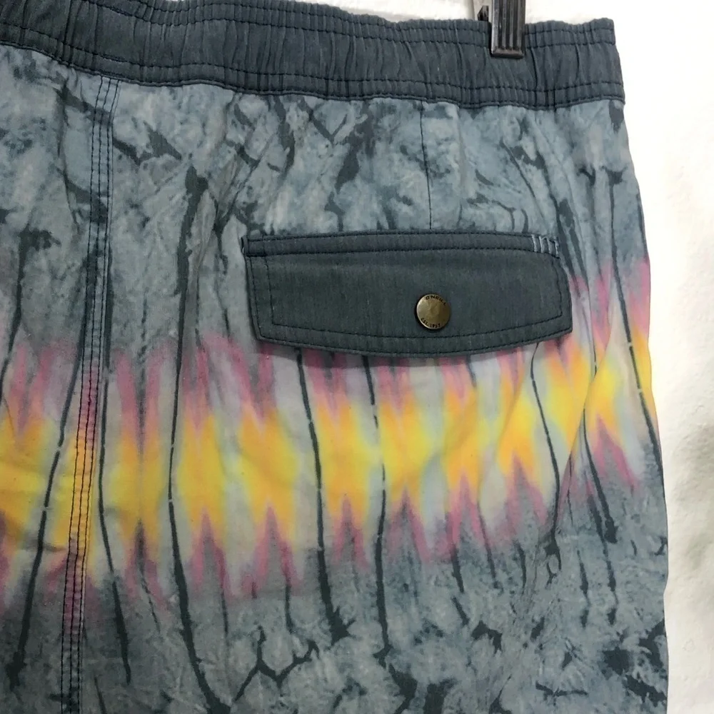 Mens O’Neill Cruzers Tie Dye Swim Trunks